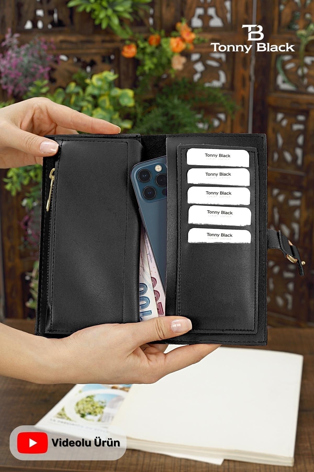 New Season Multi-Cell Phone And Coin Compartment Card Holder Phone Holder Clutch Bag Portfolio Wallet