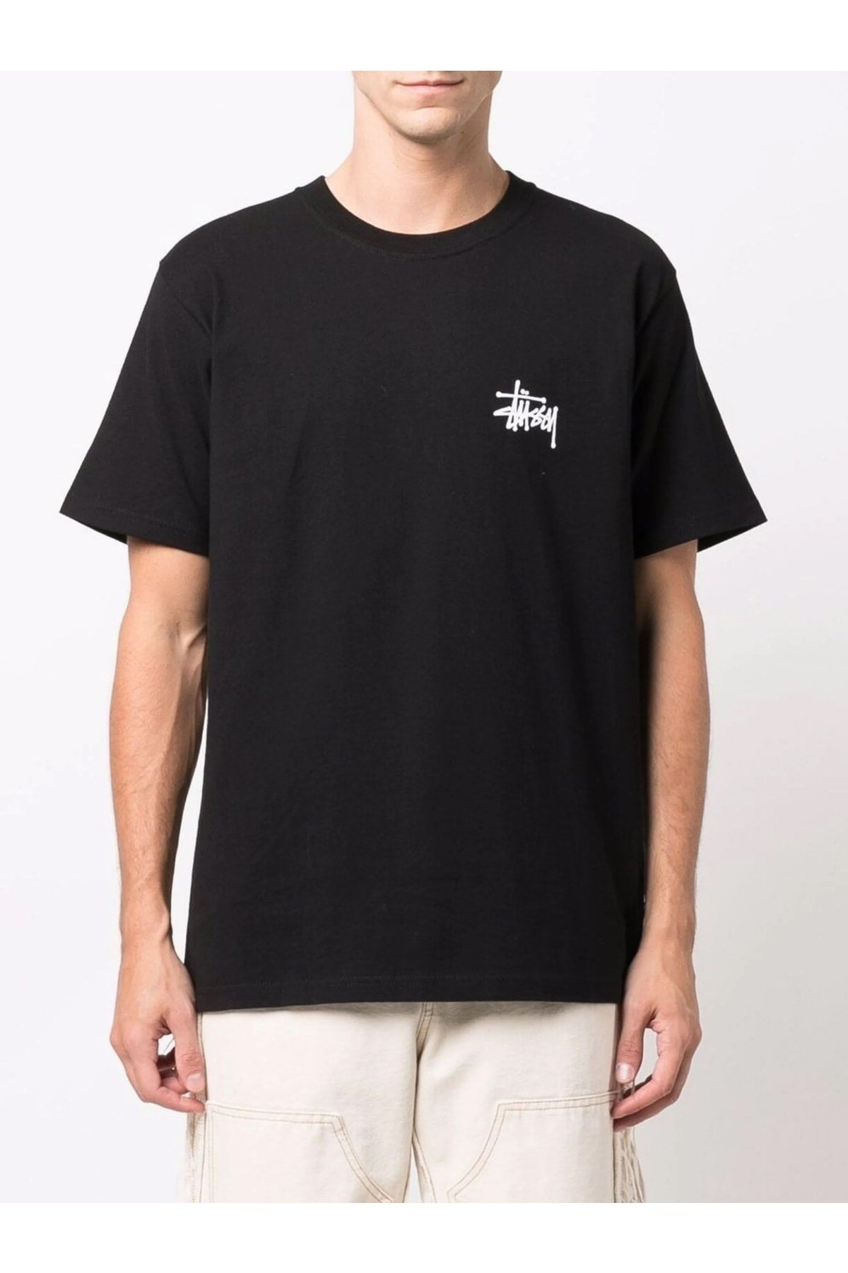 Black Back Printed Unisex Short Sleeve T-Shirt