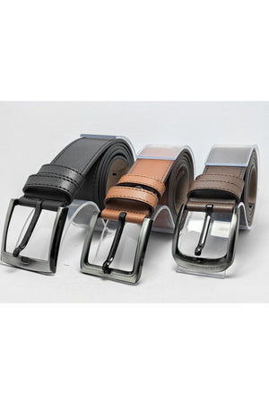 3-Pack Men'S Sports Belt