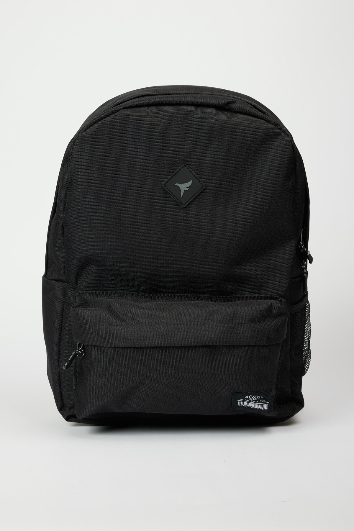 Men'S Black Logo School Backpack