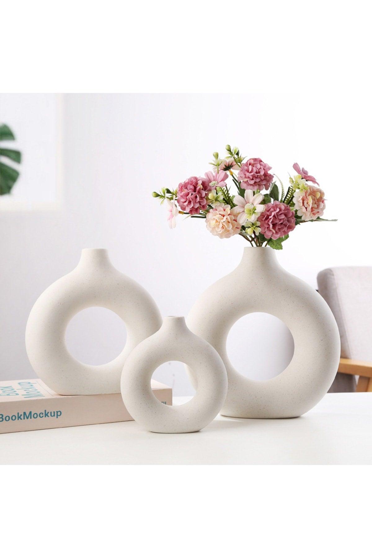 Set of 3 Ring Vase Bohemian - Swordslife