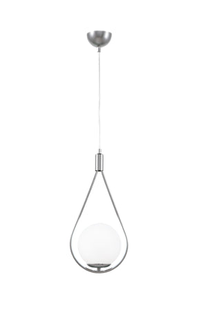 Mexican Single Chrome White Glop Glass