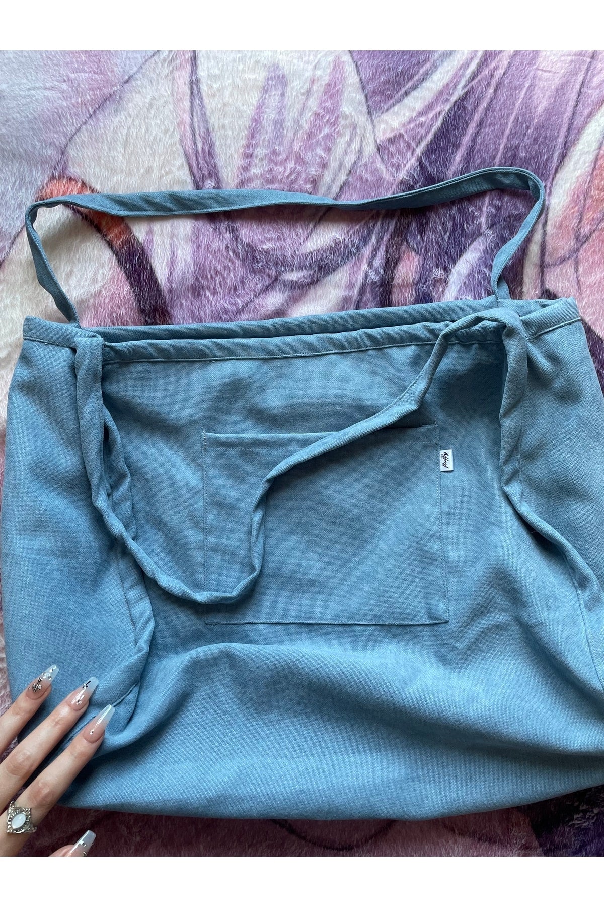 Deep In Blue 00S Shopper Bag