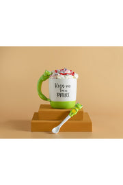 Popsy Frog Dolomite Mug 490 Ml Green