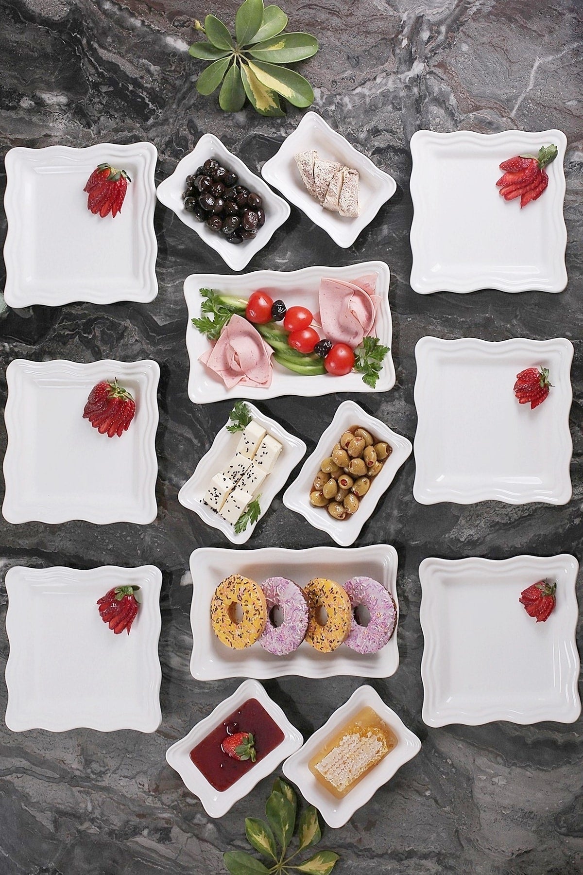 14 Pcs Seranat Breakfast Set For 6 Persons