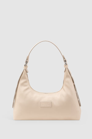 Women'S Soft Cream Baguette Bag 205