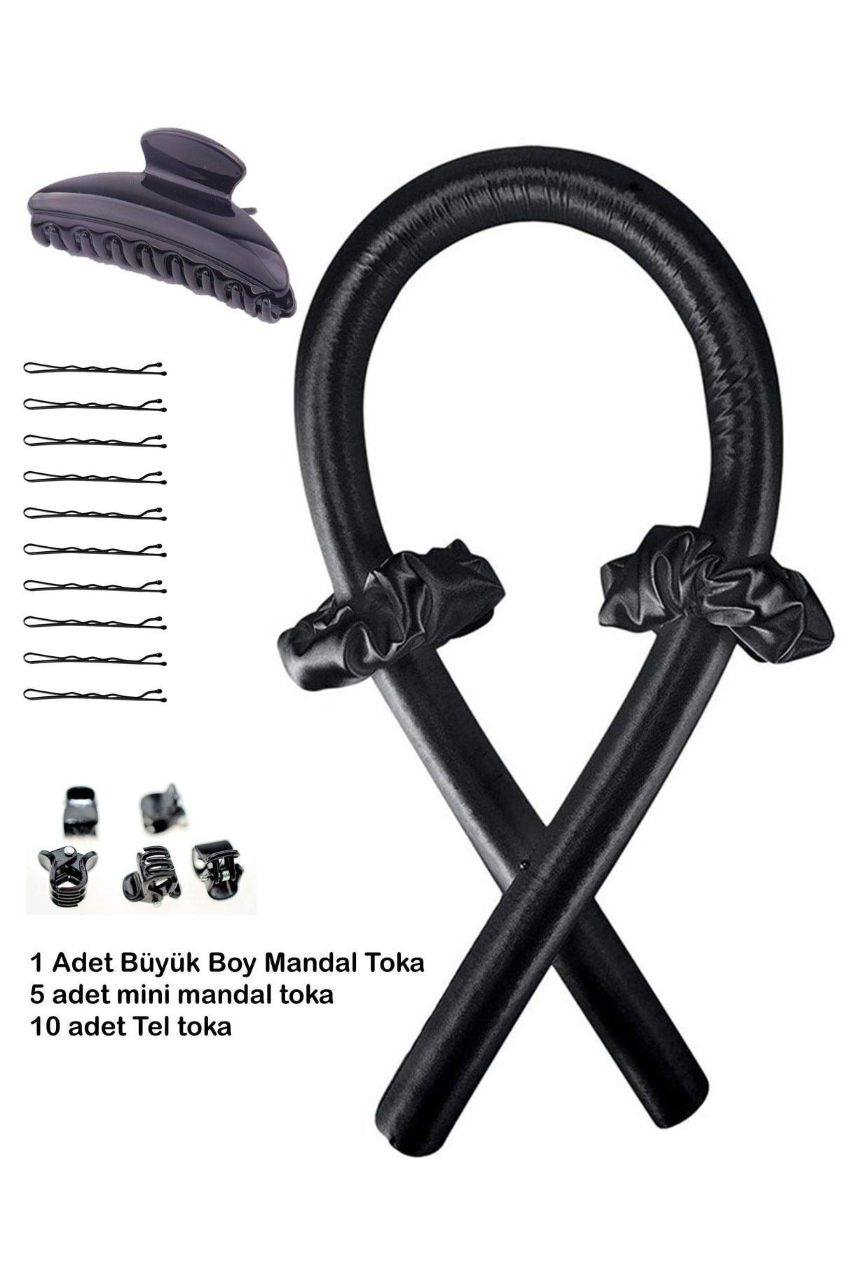 Heatless Hair Styler, Hair Sausage Satin Buckle Set - Swordslife