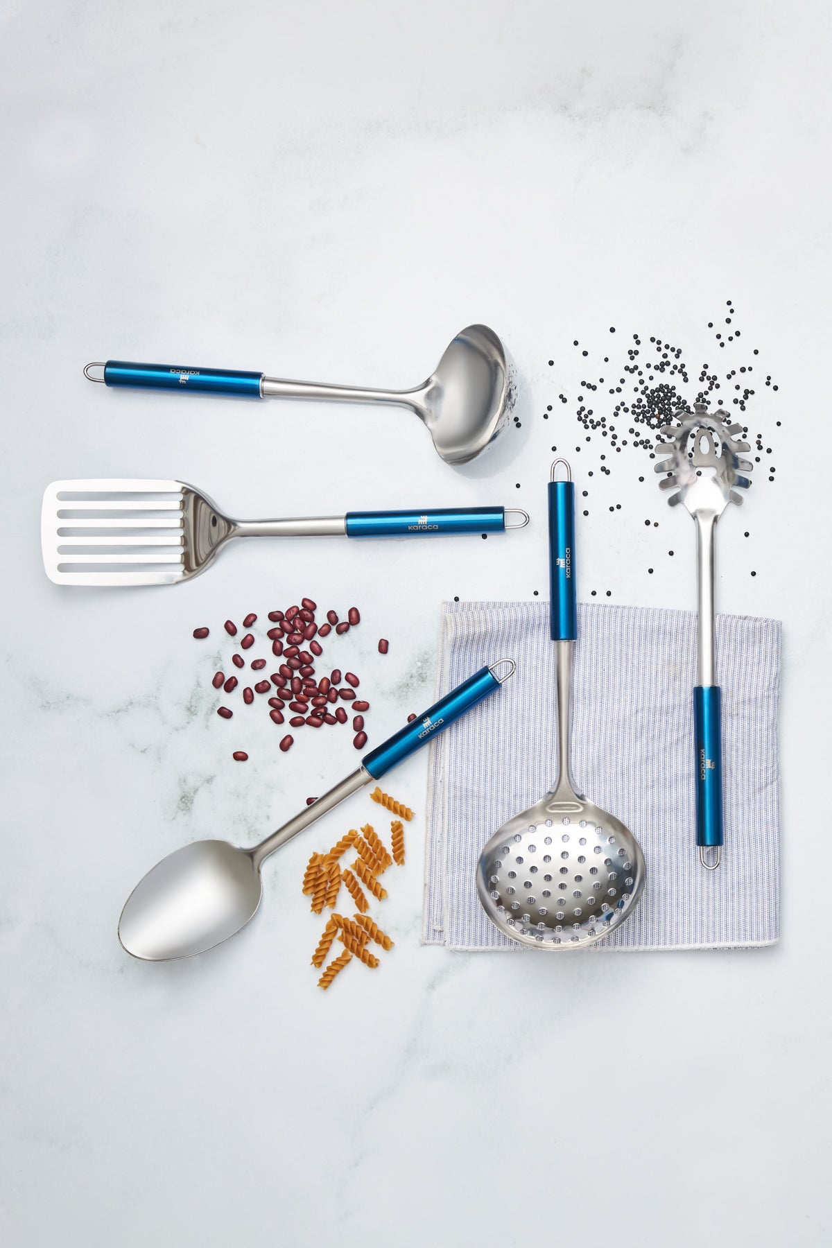 Master Blue 5 Piece Service Set