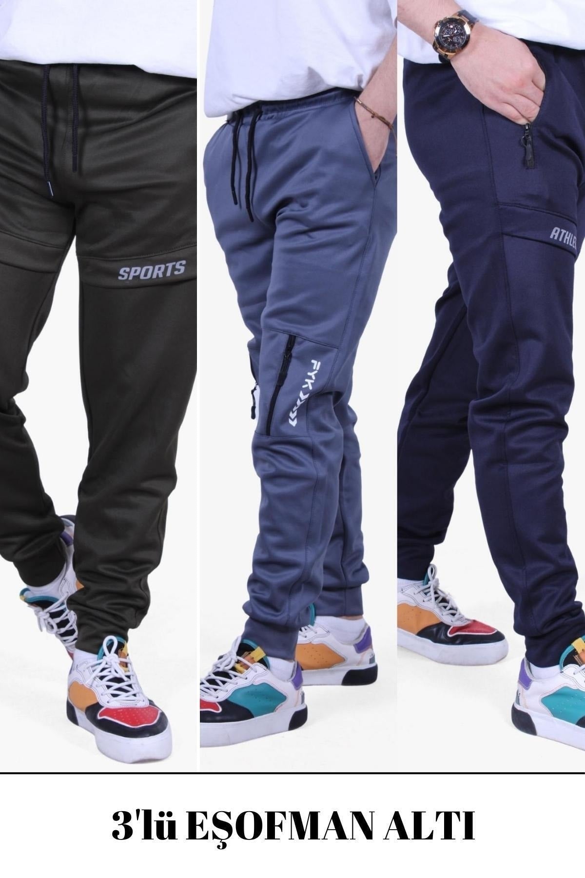 Men'S Tracks With 3 Different Patterns (Sml-Xl-Xxl)