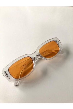 Unisex Vintage Sunglasses Transparent - Swordslife