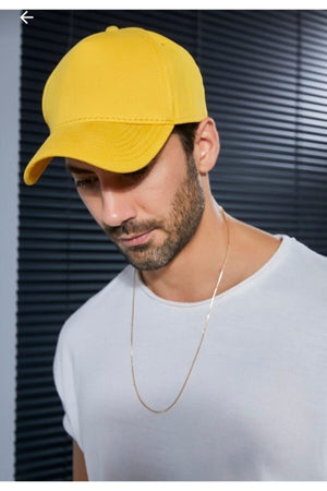 Adjustable Men'S-Women'S Plain Sports Hat With Velcro Back