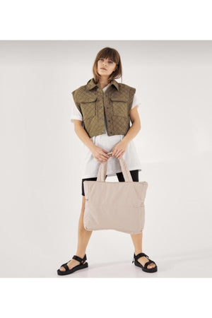 Puff Waterproof Fabric Cross Shoulder Bag Baguette Hand And Shoulder Bag