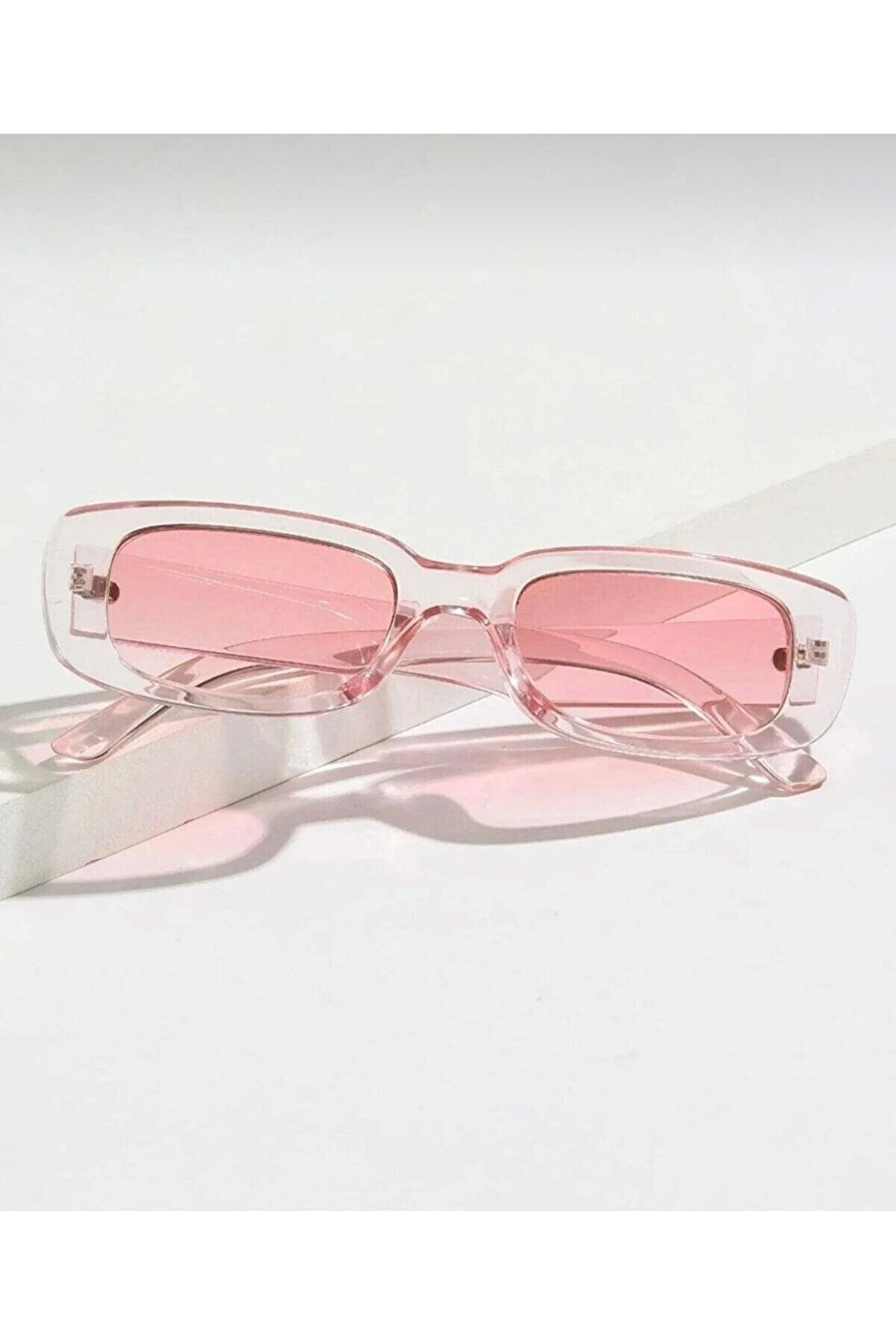 Transparent Pink Sunglasses - Swordslife