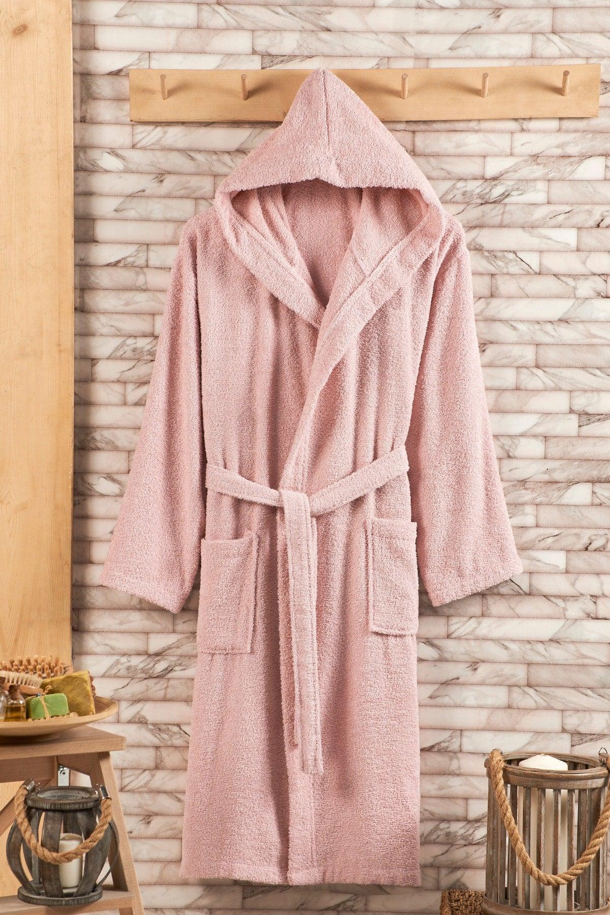 100% Cotton Hooded Bathrobe - Swordslife