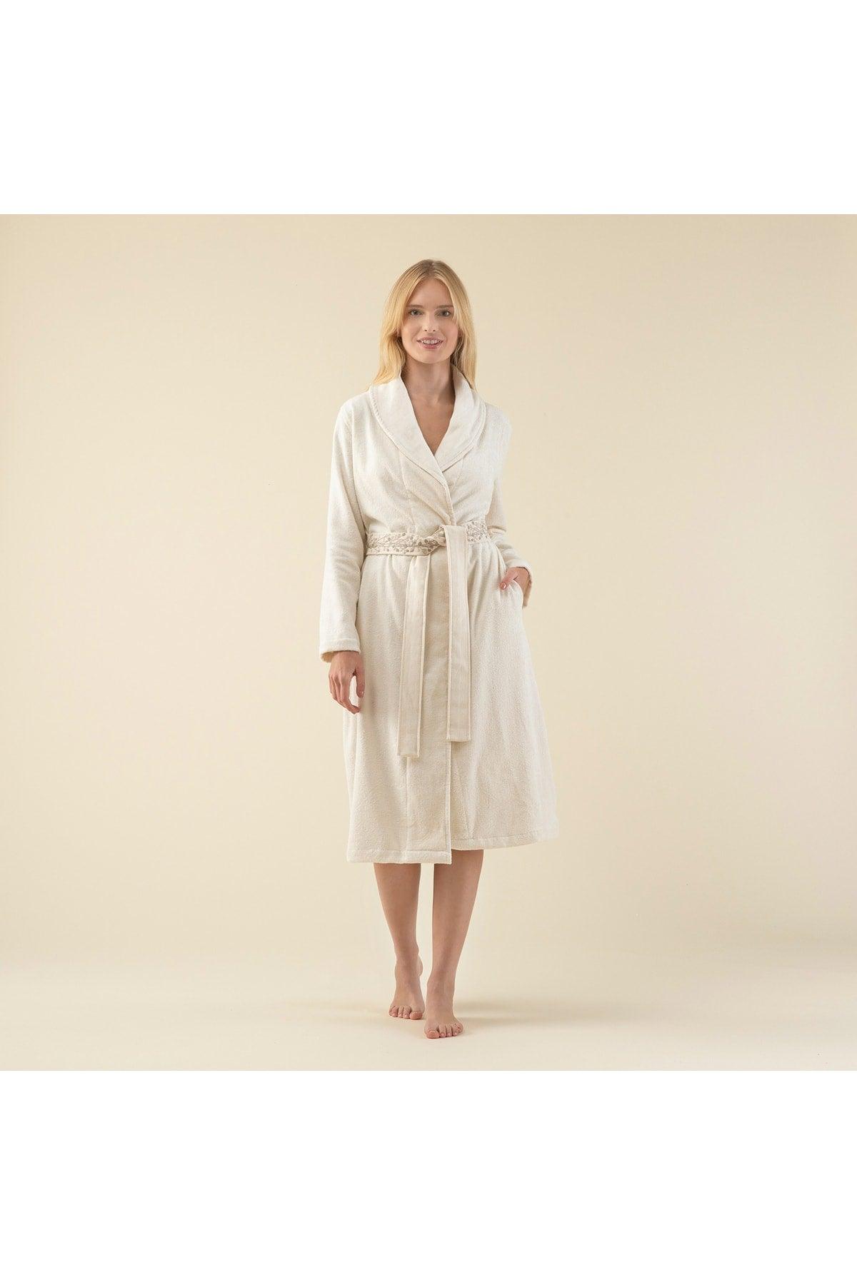 Castus Women's Bathrobe Natural - Swordslife