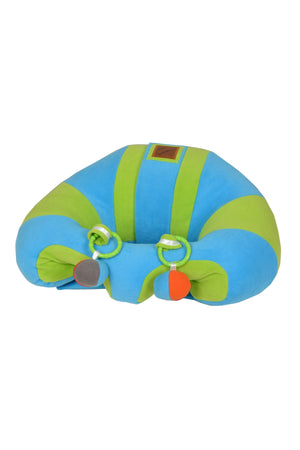 Rattle Blue-Green Baby Sitting Support Cushion Baby Seat