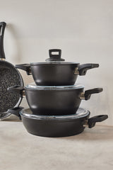 Biogranit Power 8 Piece Cookware Set