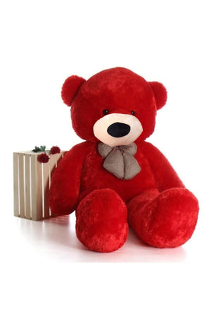 90 Cm Colorful Bowtie Plush Teddy Bear - 100% Local