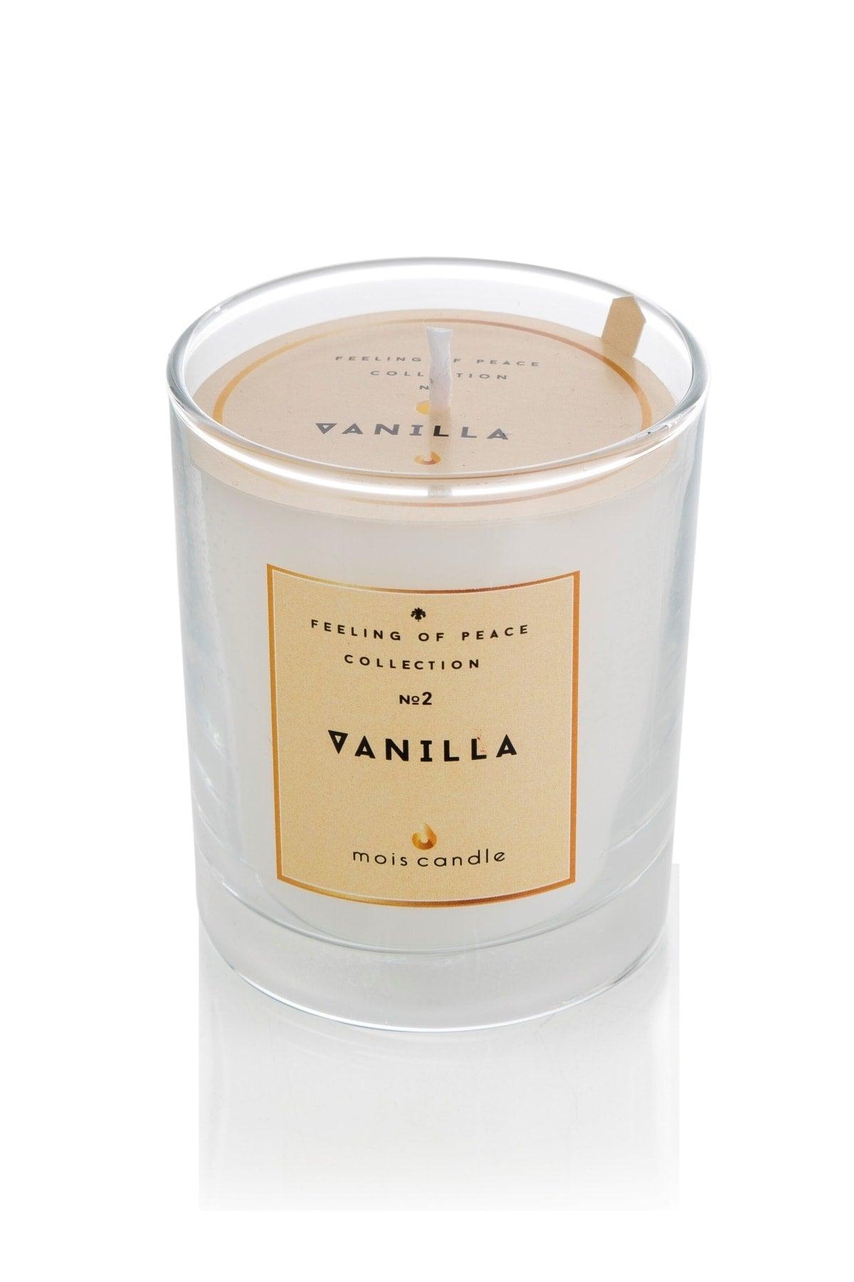 Sweet Vanilla Scented Glass Candle - Swordslife