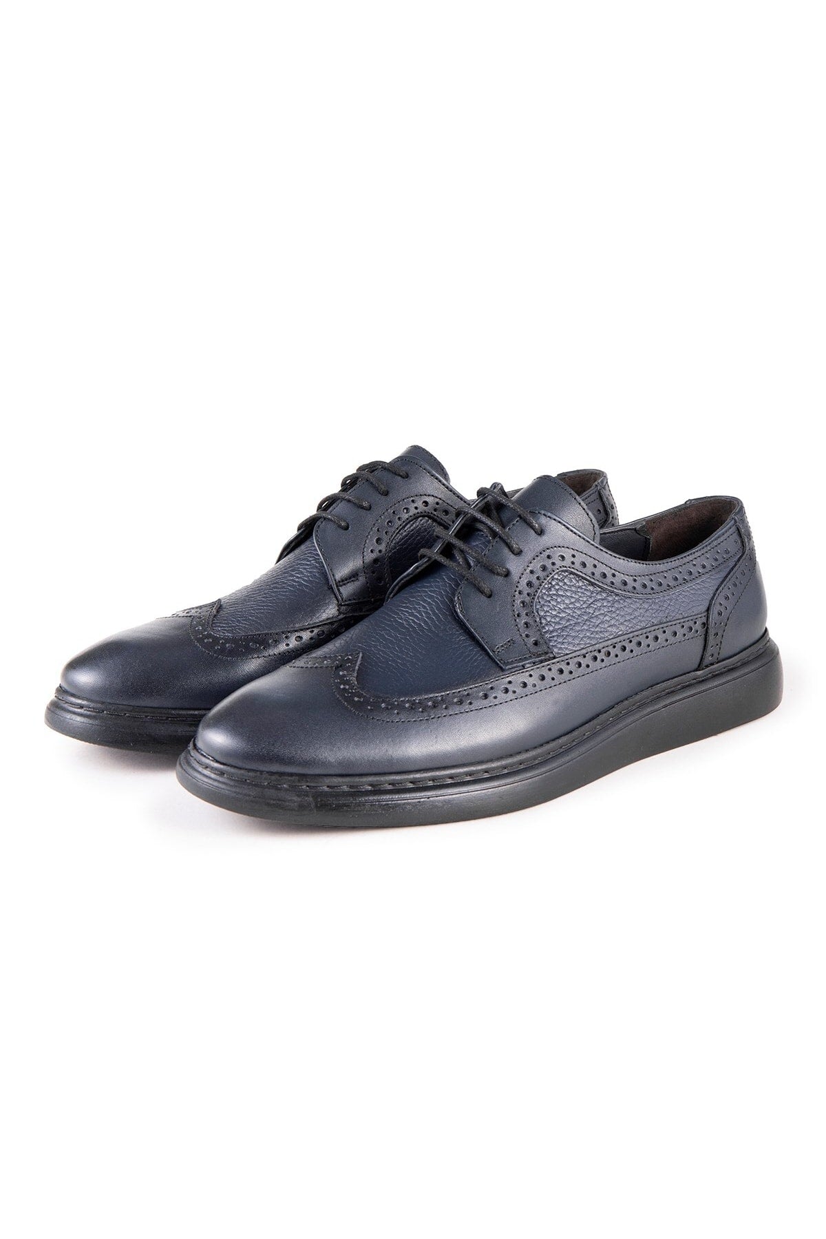 Lusso Genuine Leather Men'S Casual Classic Shoes, Genuine Leather Classic Shoes, Derby Classic