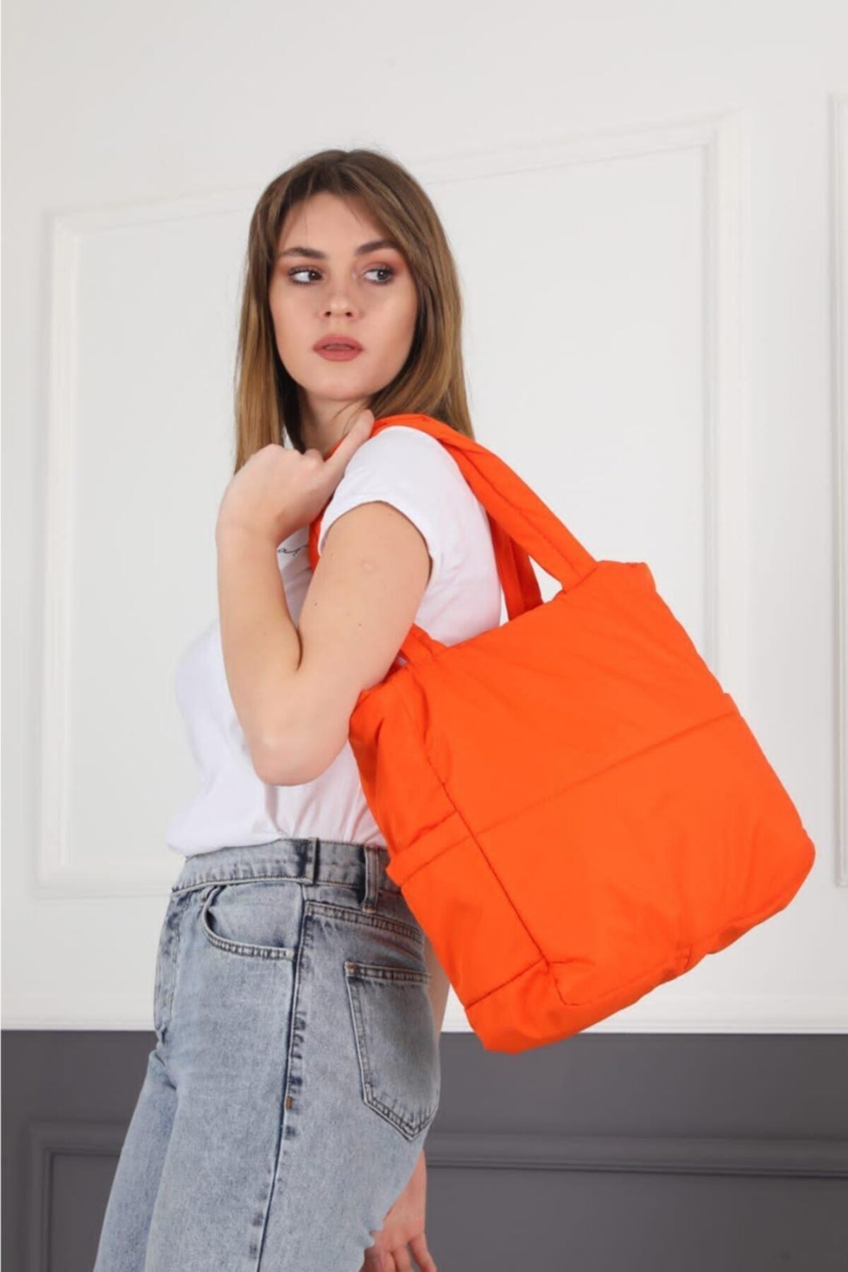 Embossed Puff Bag