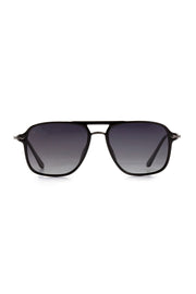 Black Unisex Polarized Sunglasses