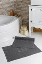 100% Cotton 2 Pieces 520 grams Puffy Foot Towel -Bath Mat - Swordslife