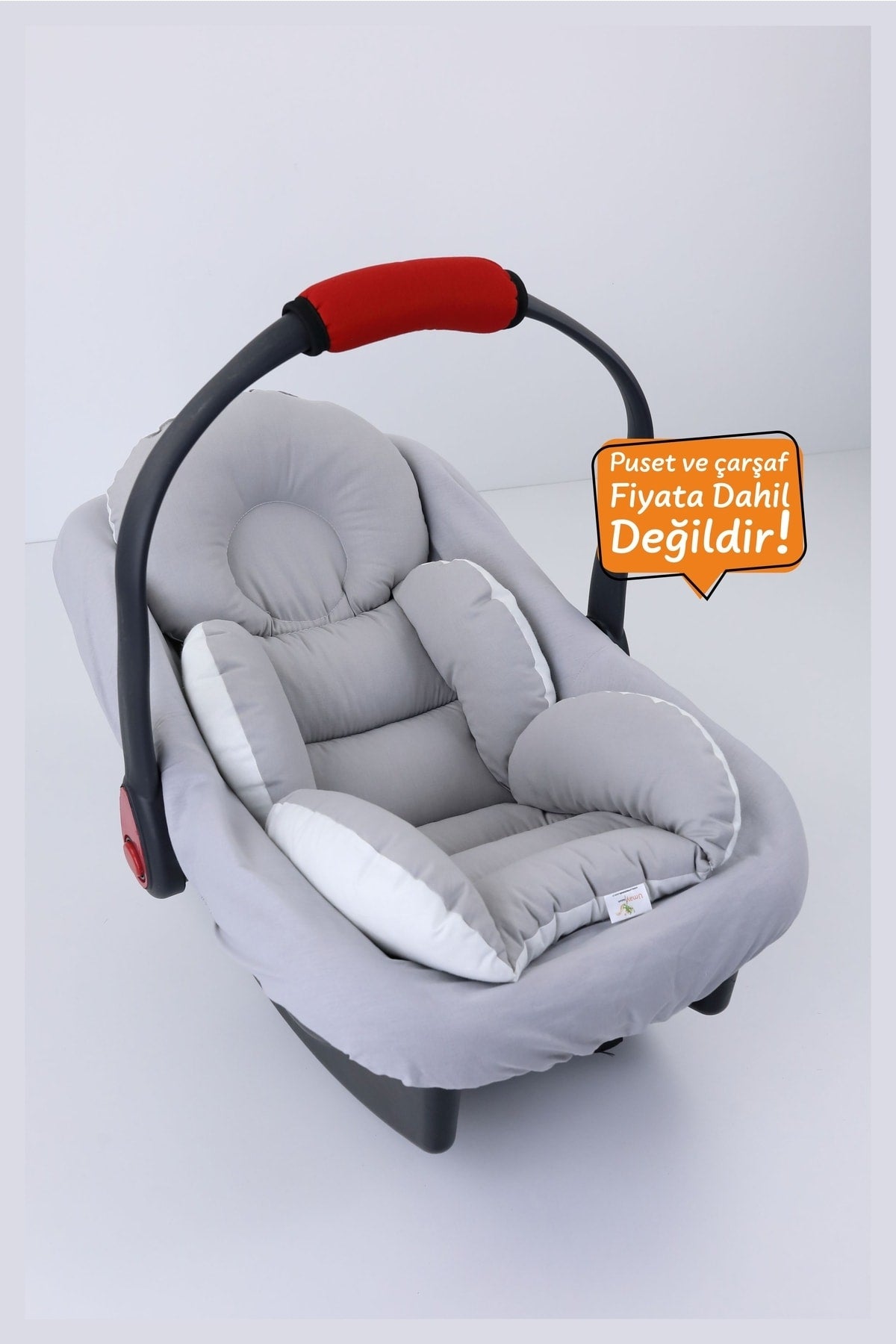Orthopedic, Lumbar Supported Stroller Cushion, 100% Cotton Fabric