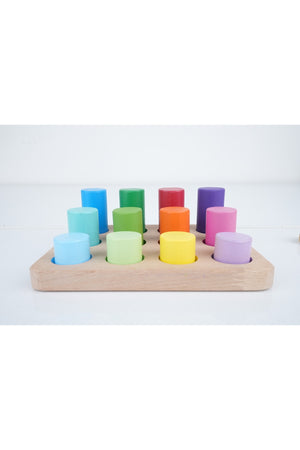 Cylinders With Montessori Matching Table