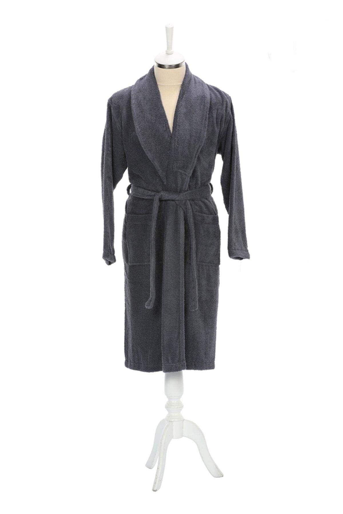 Imperial Classic Salyaka Bathrobe Gray Size Xl - Swordslife