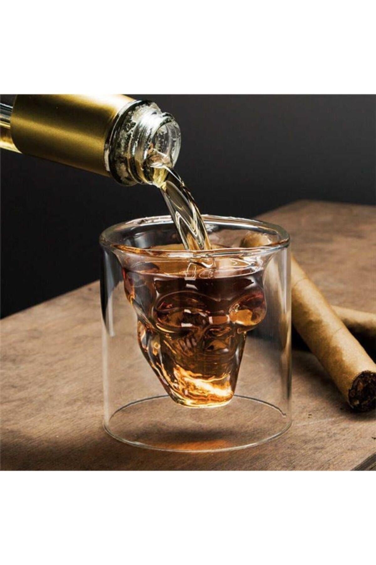 Double Walled Skull Glass 150 Ml