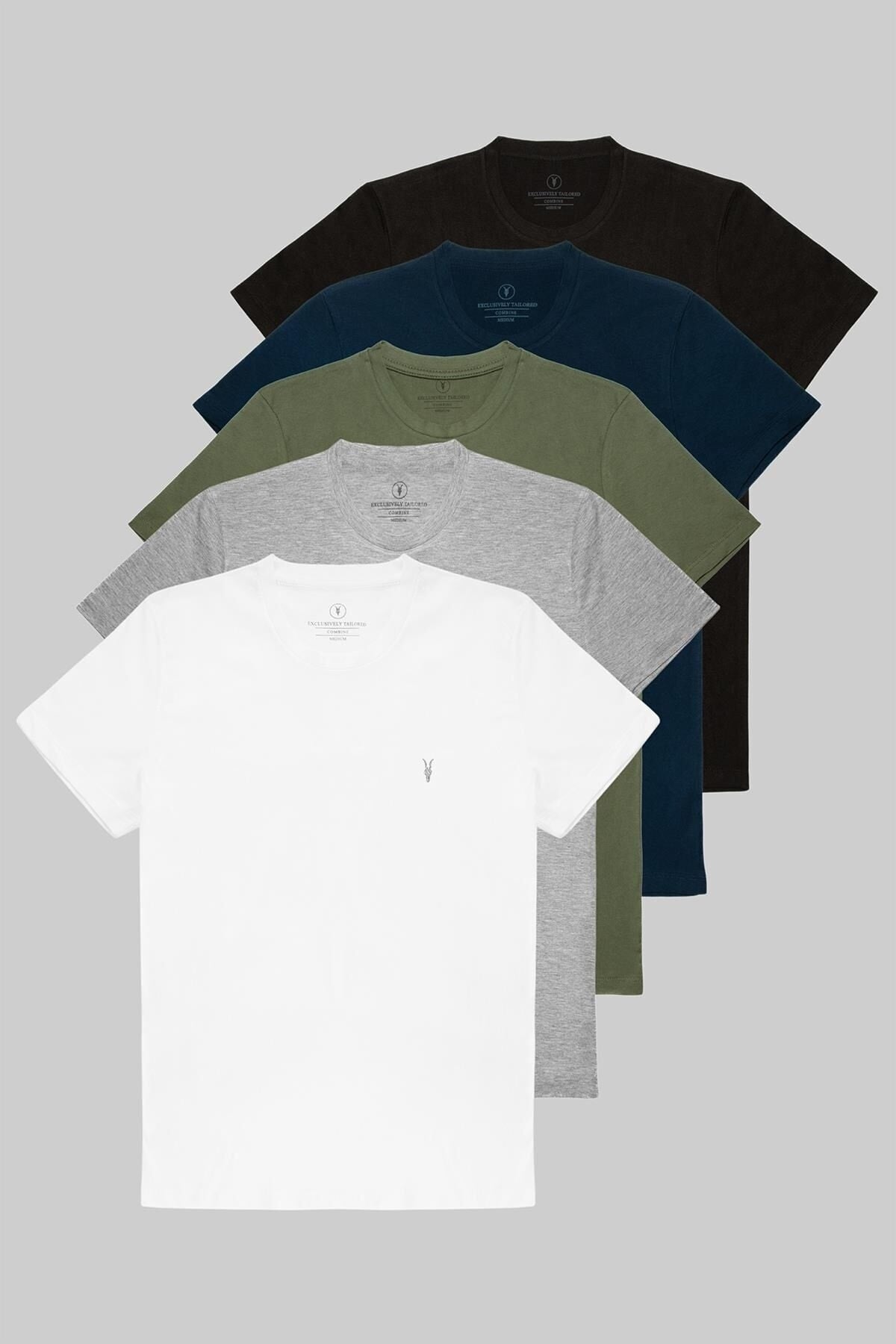 Standard Pattern Basic 5-Pack T-Shirt 1000