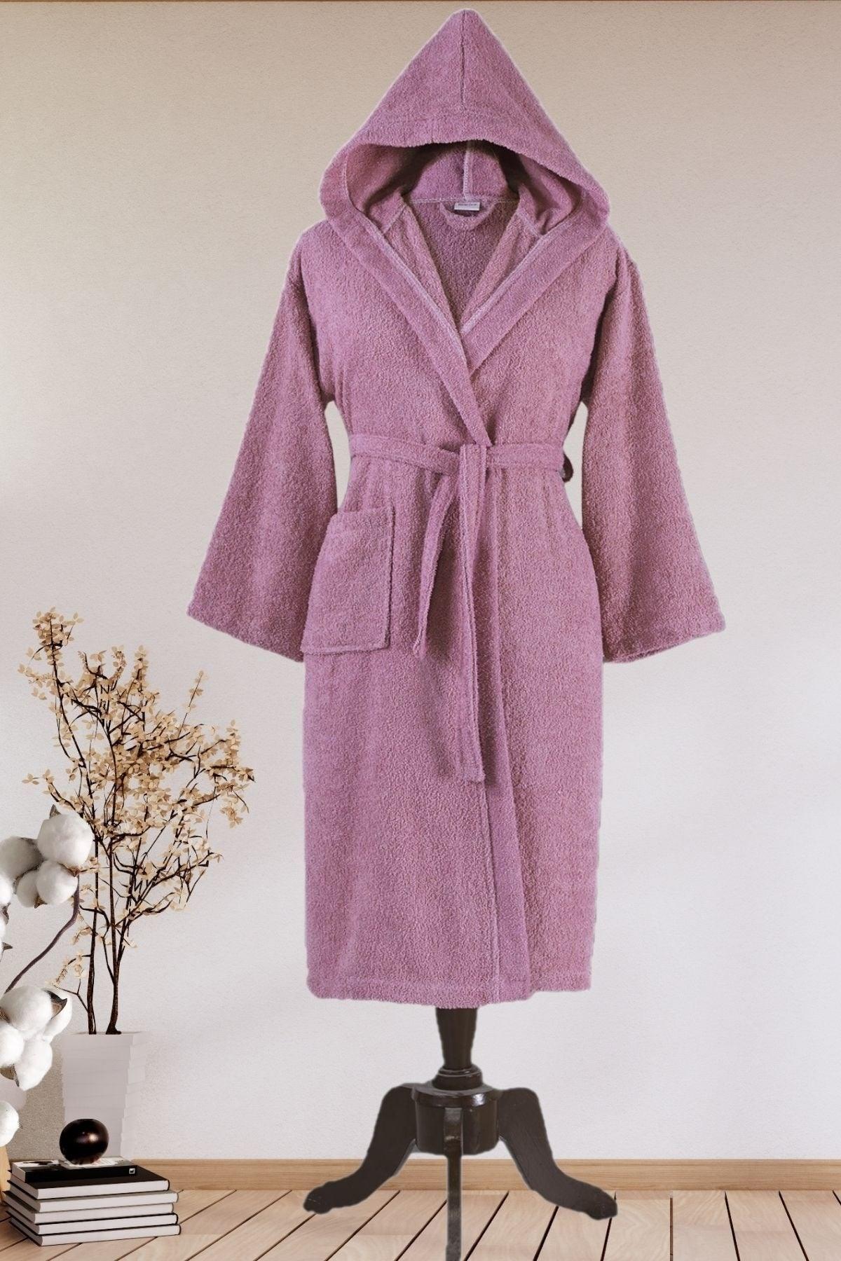 Hooded Bathrobe Plum - Swordslife