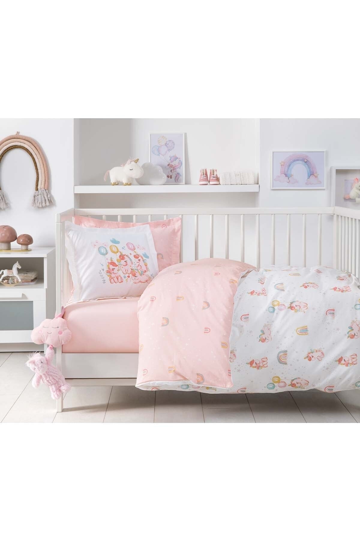 Unicorn Ranforce Baby Duvet Cover Set