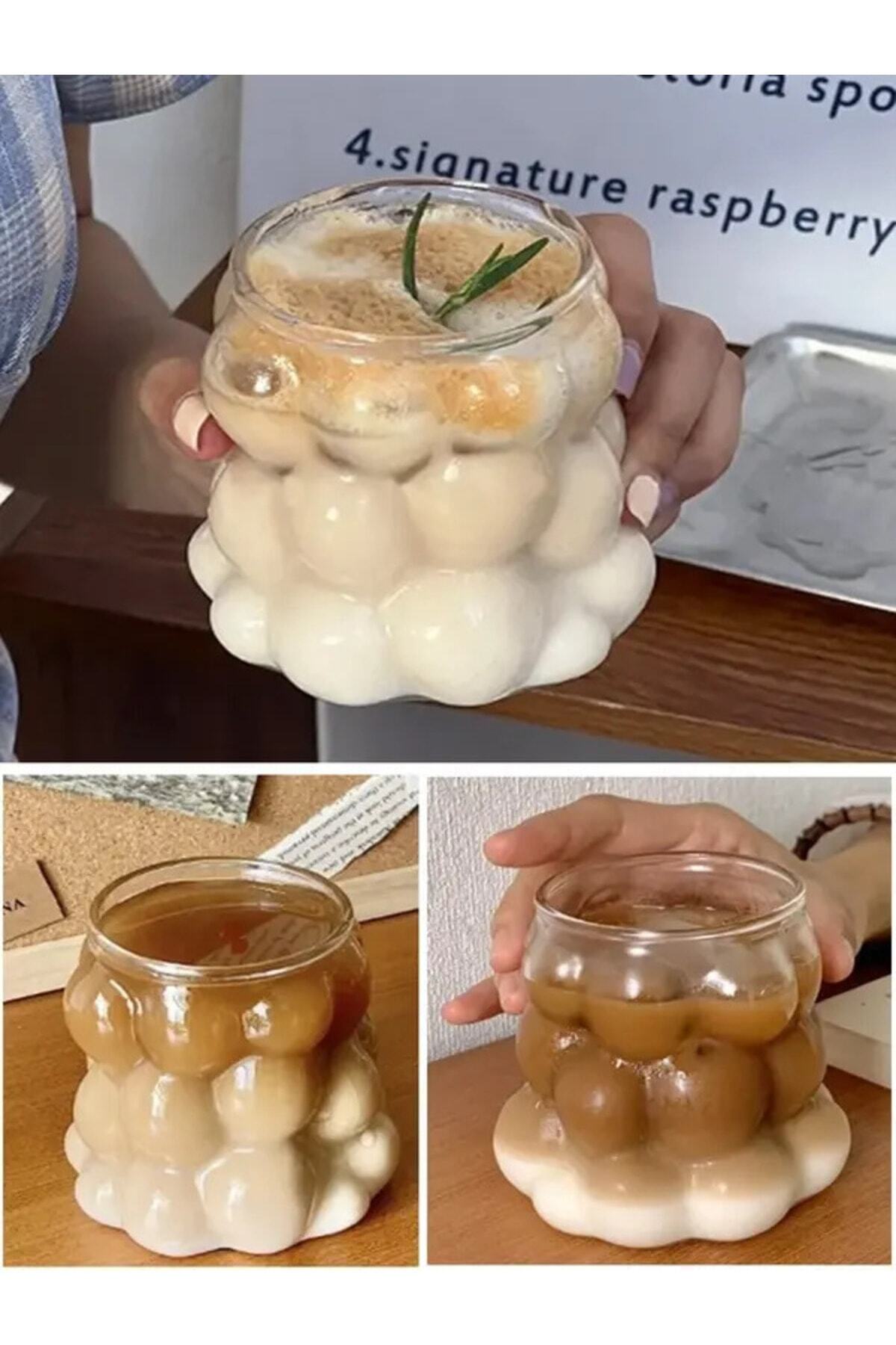 Heat Resistant Borosilicate Bead Shaped Cup | Coffee And Presentation Glass | Borosilicate Glass