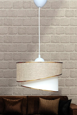 Ruzgar Modern Single Pendant Lamp Chandelier E55