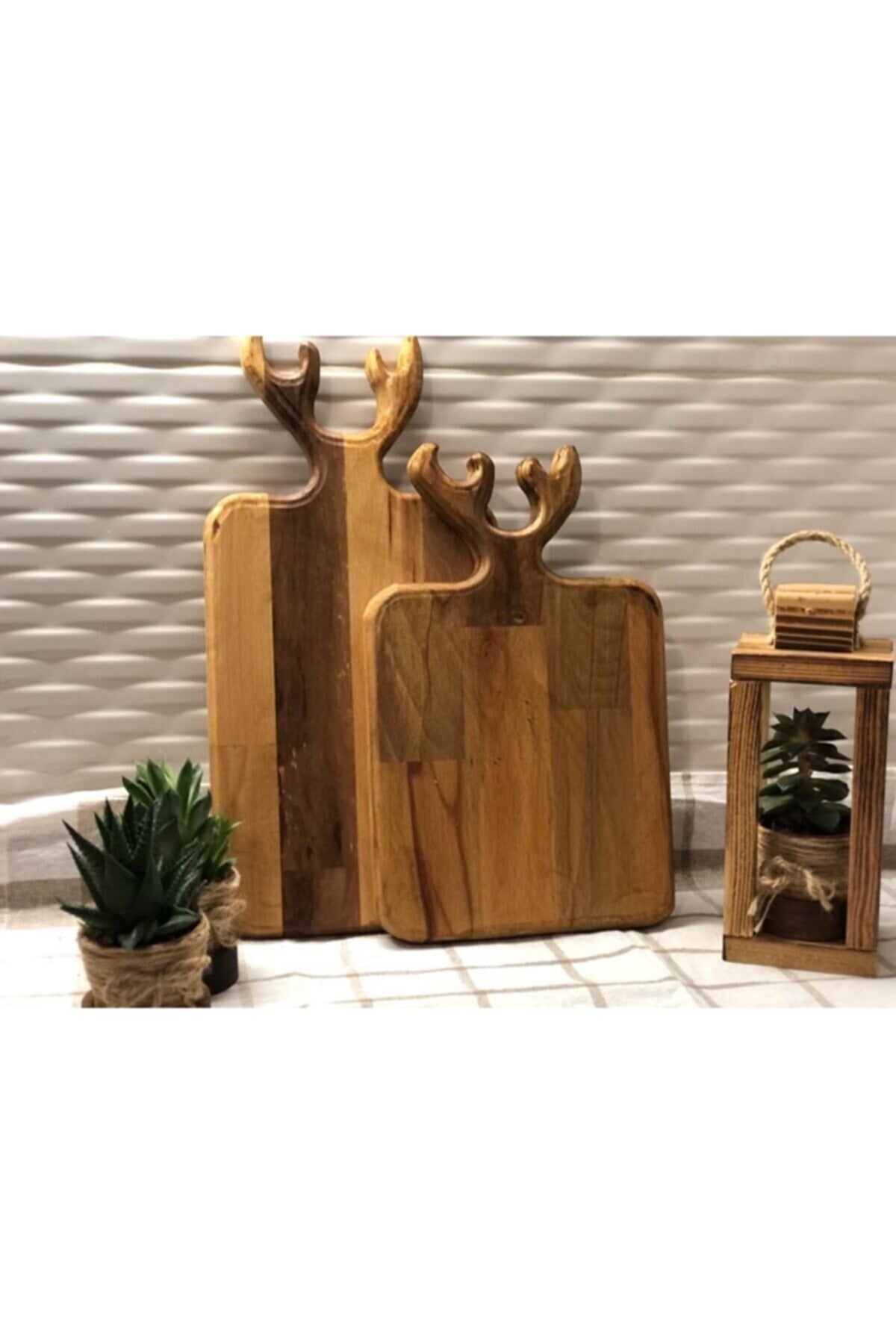 Deer 2 Pcs Cutting Serving Board