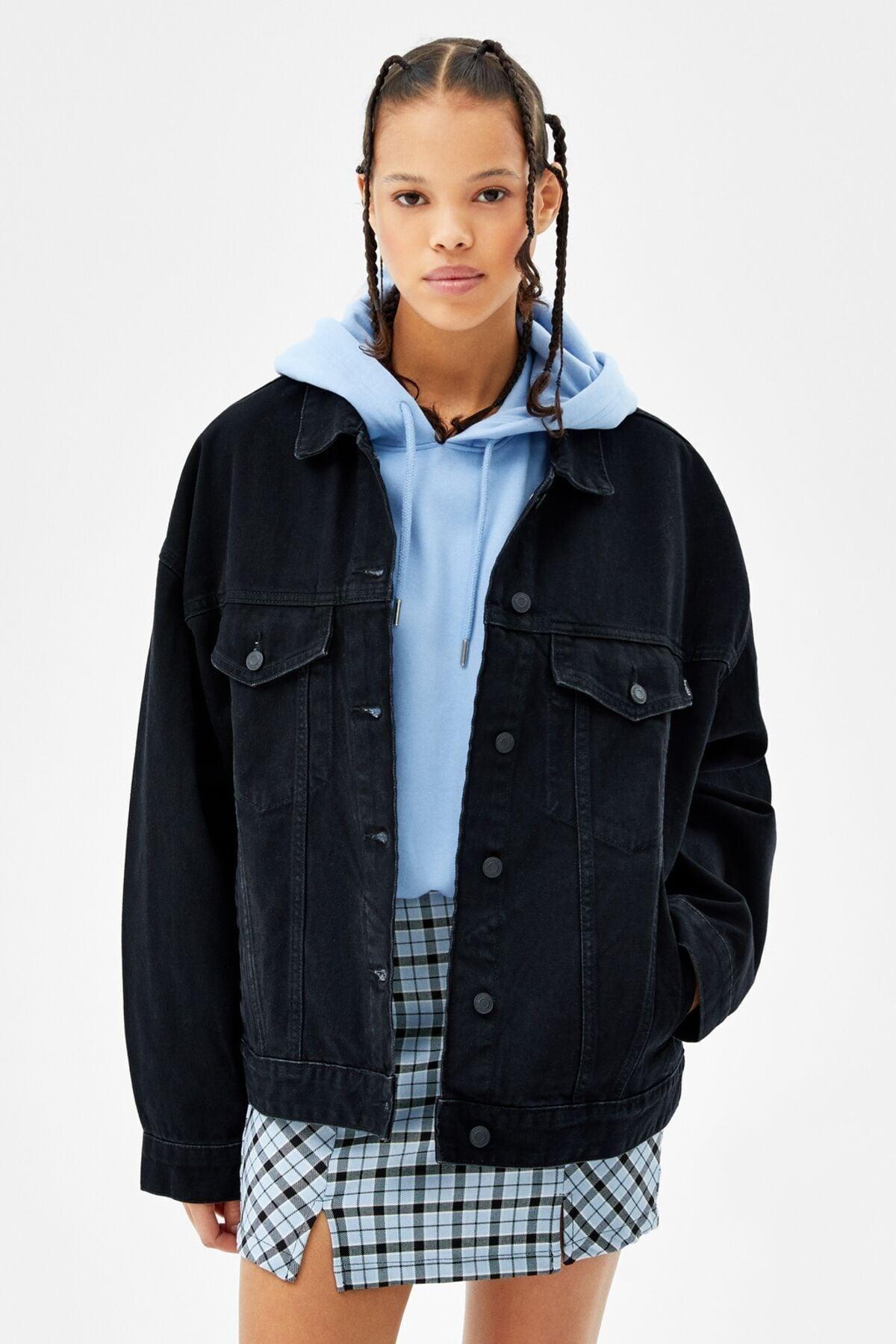 Oversize Denim Jacket - Swordslife