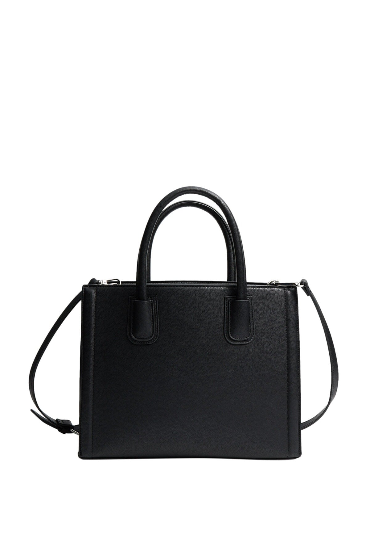 Women'S Black Hard Tote Bag 00525001
