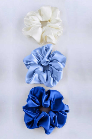 Women's 3' Pcs Satin Hair Buckle Set - Swordslife