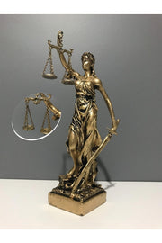 Justice Statue Themis Bronze 31 cm - Swordslife
