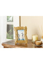 Feathers Frame 17.5x23x1.8cm Gold - Swordslife