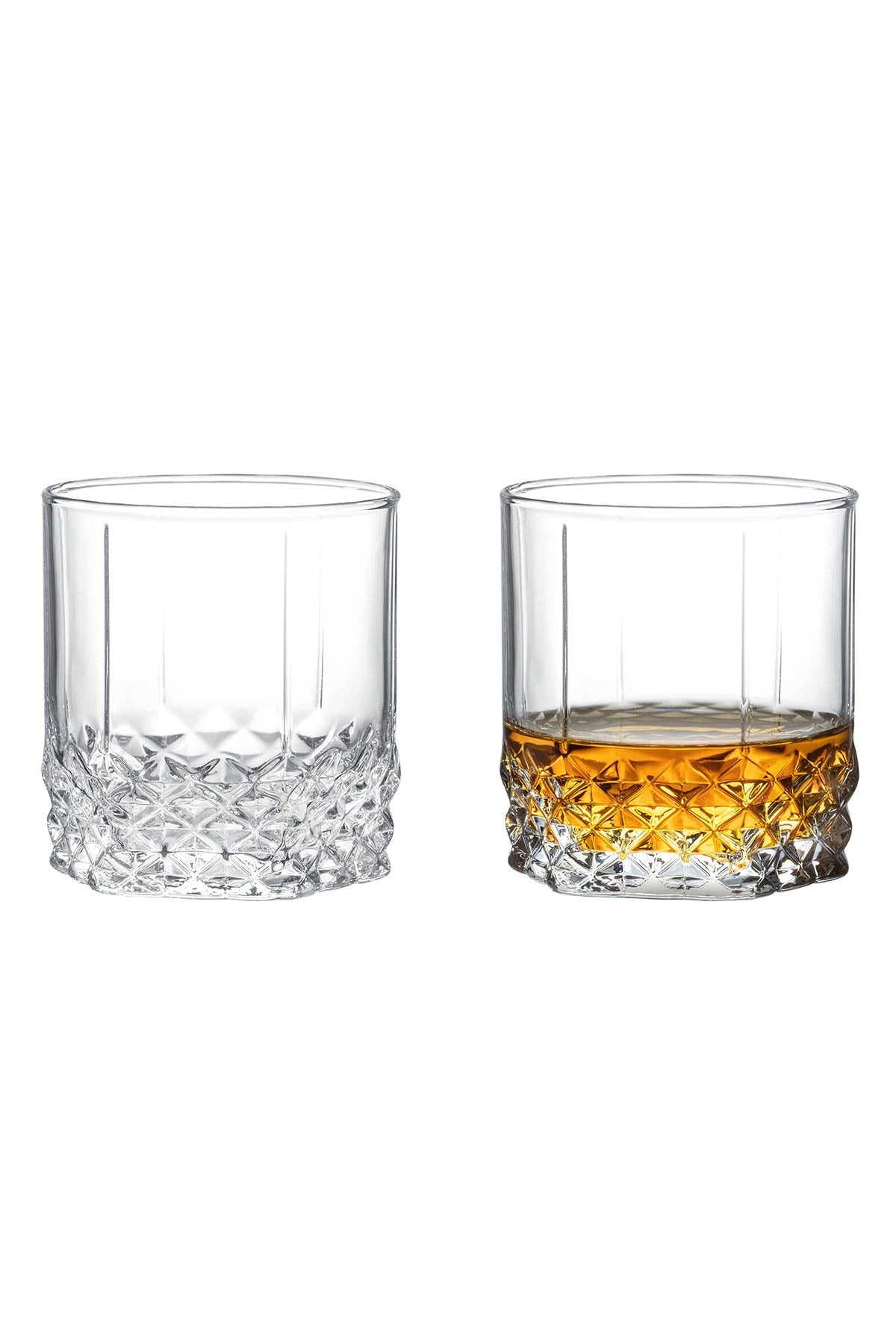 Pamella Set Of 4 Whiskey Glasses 250 Ml
