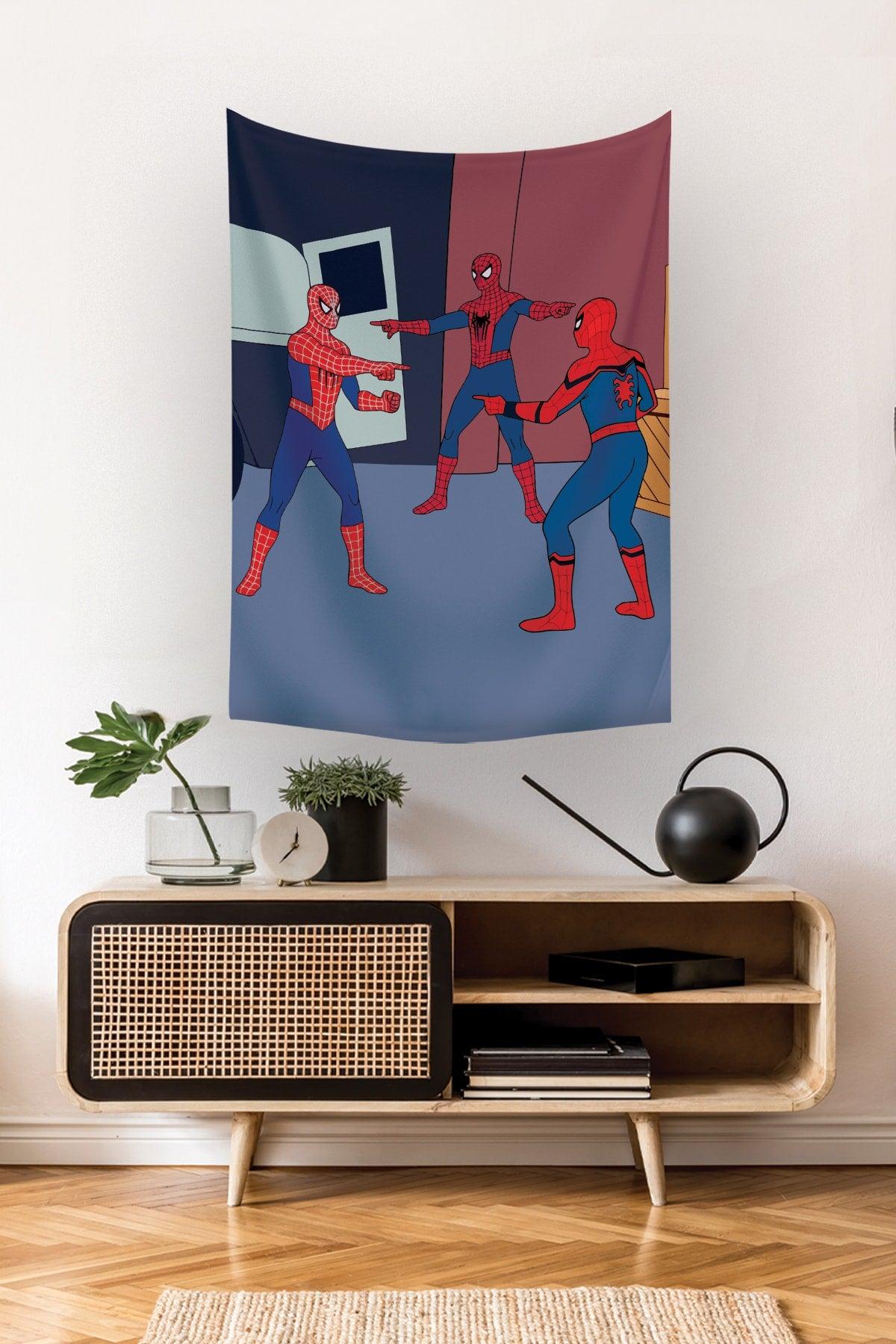 Spiderman Comics Comic Wall Covering Rug 70x90 cm - Swordslife