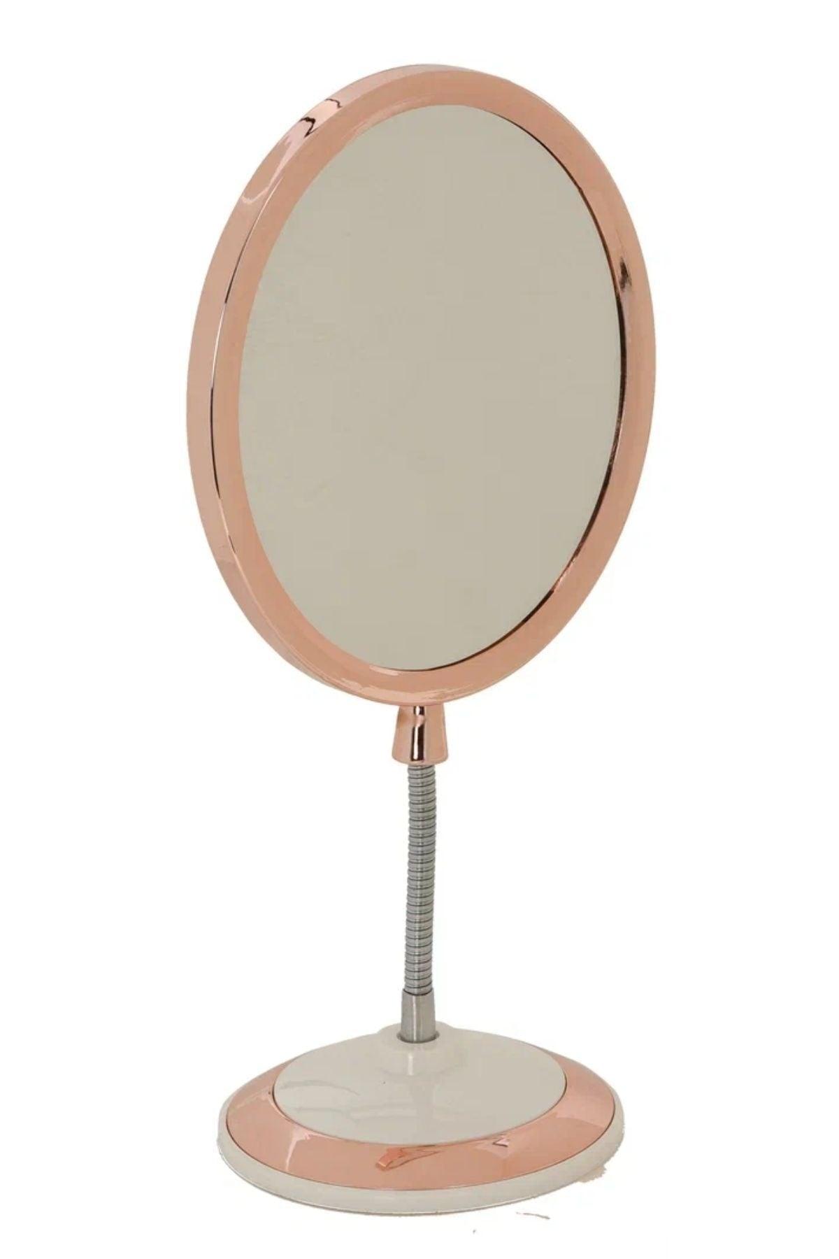 Makeup Shaving Mirror Oval Mirror, Magnifying Double Sided Table Top, 3x Magnifying Makeup Mirror - Swordslife