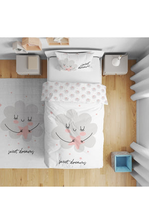 Tugu Home&Baby Double Sided Digital Printed Cotton Micro Satin Kids Room Single Bed Linen03