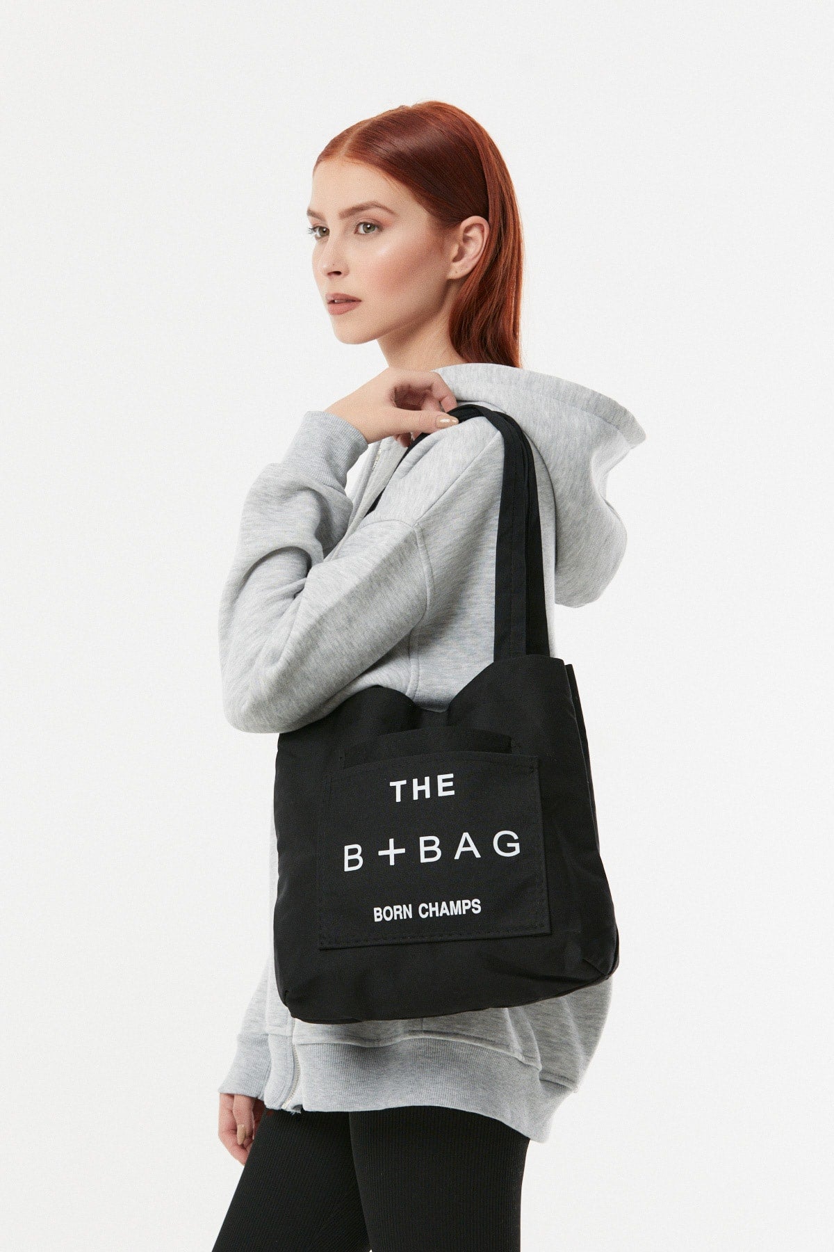 Letter Printed Tote Bag