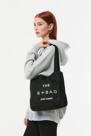 Letter Printed Tote Bag