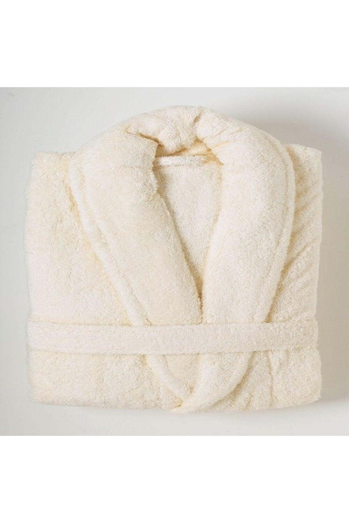 Cream Unisex Bathrobe - Swordslife