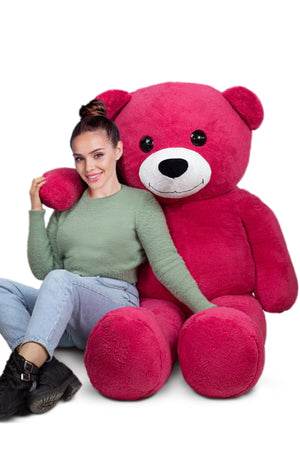 Pandamkee 180 Cm Big Teddy Bear With Bow Tie (100% Domestic)